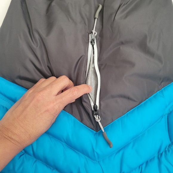 🦮ARCADIA Ultra Adjustable Insulated Coat. Size Large. Blue Silver Black Colors - Picture 15 of 17